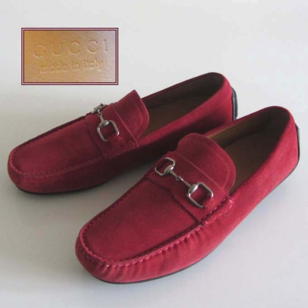 GUCCI Hysteria crest suede loafers 9 G / 9.5-10 US - Picture 1 of 8